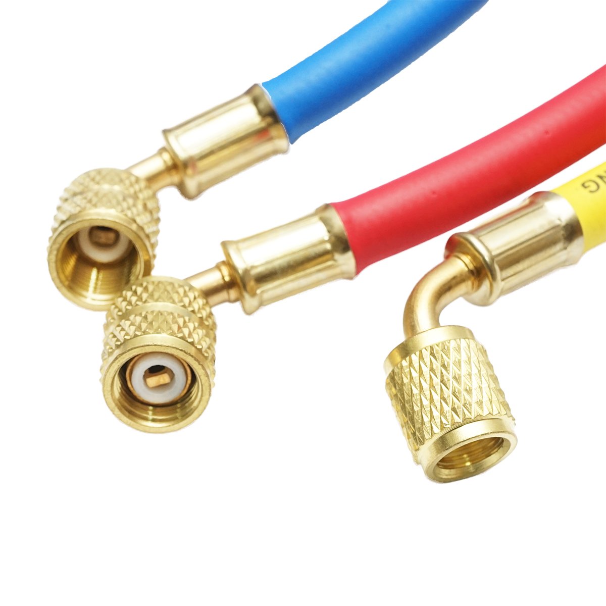 Set furtun 180 cm 3 culori pentru incarcare freon R-410a